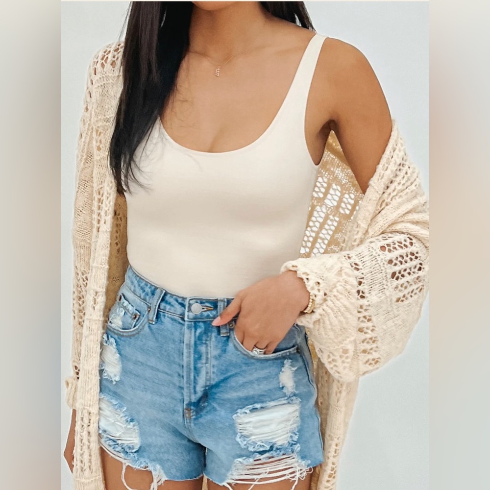 Talulah Bodysuit - Simple Things Bodysuit Oat